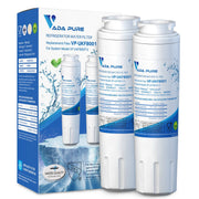 Vada Pure - Replacement Refrigerator Water Filter for EDR4RXD1, UKF8001P, UKF8001AXX-750, Whirlpool 4396395, 469006, PUR, Puriclean II, 46-9006 - Pack of 2 Water Filter Vada Pure 